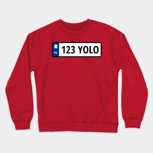 123 YOLO Crewneck Sweatshirt